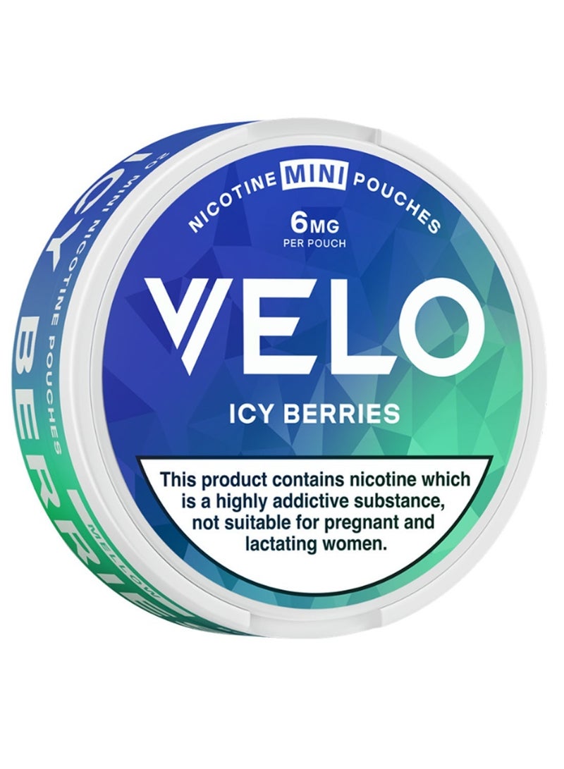 Velo Mini Icy Berries 20 x 6mg - Image 1